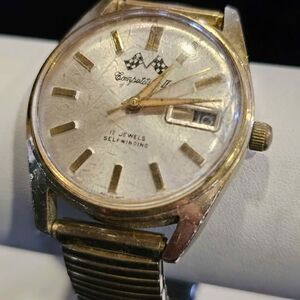 Vintage self winding competition II racing watch.